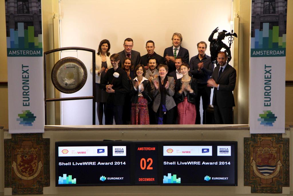 AEX Gong Ceremony